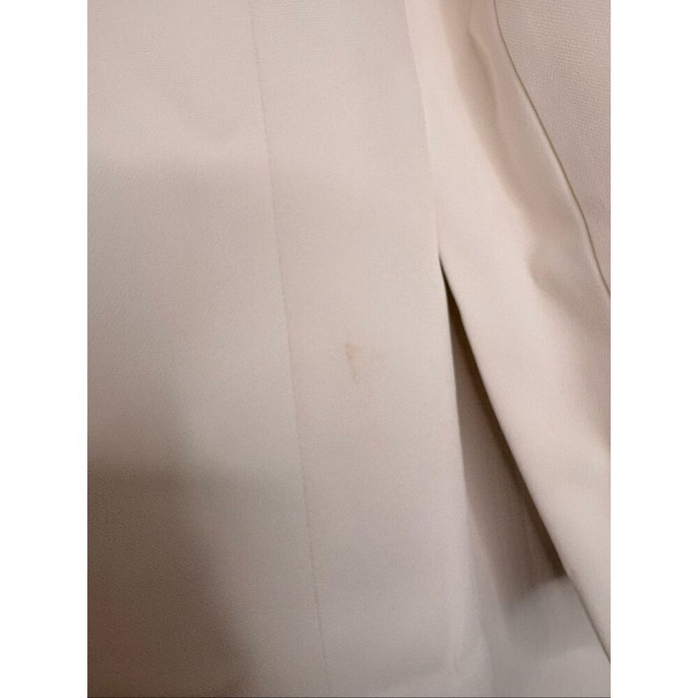 NWT Adrienne Landau Onyx Revolve White Open Front Classic Blazer Size XS - Picture 8 of 8